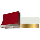 AGA 48-inch Marquee Series Wall Mount Range Hood AH4830MRQWHTBB IMAGE 1