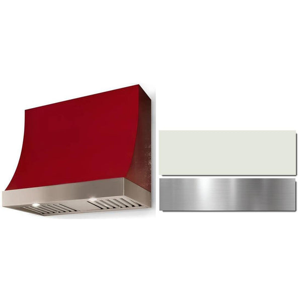 AGA 48-inch Marquee Series Wall Mount Range Hood AH4830MRQWHTBN IMAGE 1