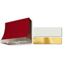 AGA 48-inch Marquee Series Wall Mount Range Hood AH4830MRQWHTPB IMAGE 1