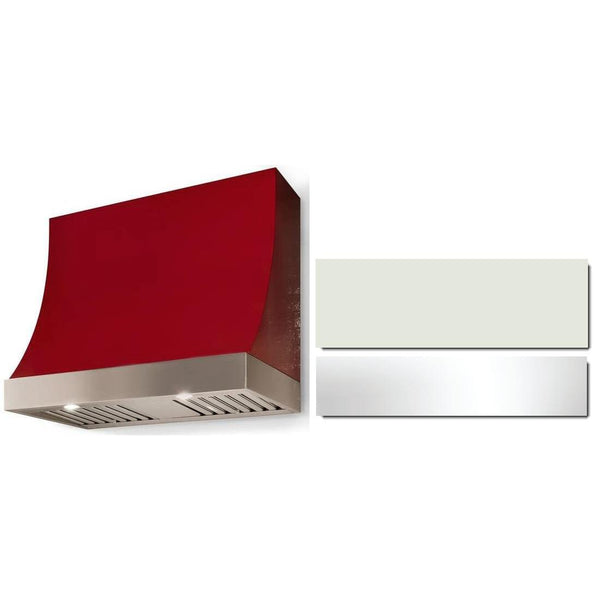 AGA 48-inch Marquee Series Wall Mount Range Hood AH4830MRQWHTPC IMAGE 1