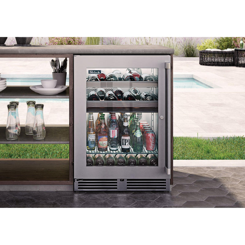 Perlick Marine Signature Series 5.2 cu. ft. Built-In Beverage Center HP24BM-4-3L IMAGE 2