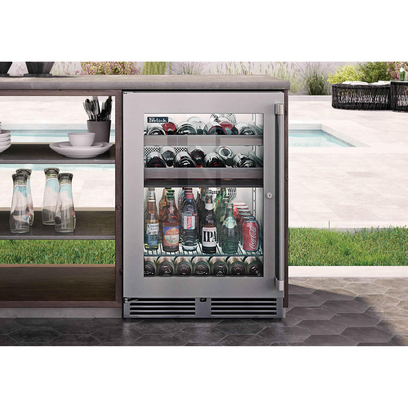 Perlick Marine Signature Series 5.2 cu. ft. Built-In Beverage Center HP24BM-4-4L IMAGE 2