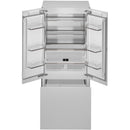 Bertazzoni 36-inch built-in French Door Refrigerator with ice maker and internal water dispenser REF36FDBZPNV/24 IMAGE 1