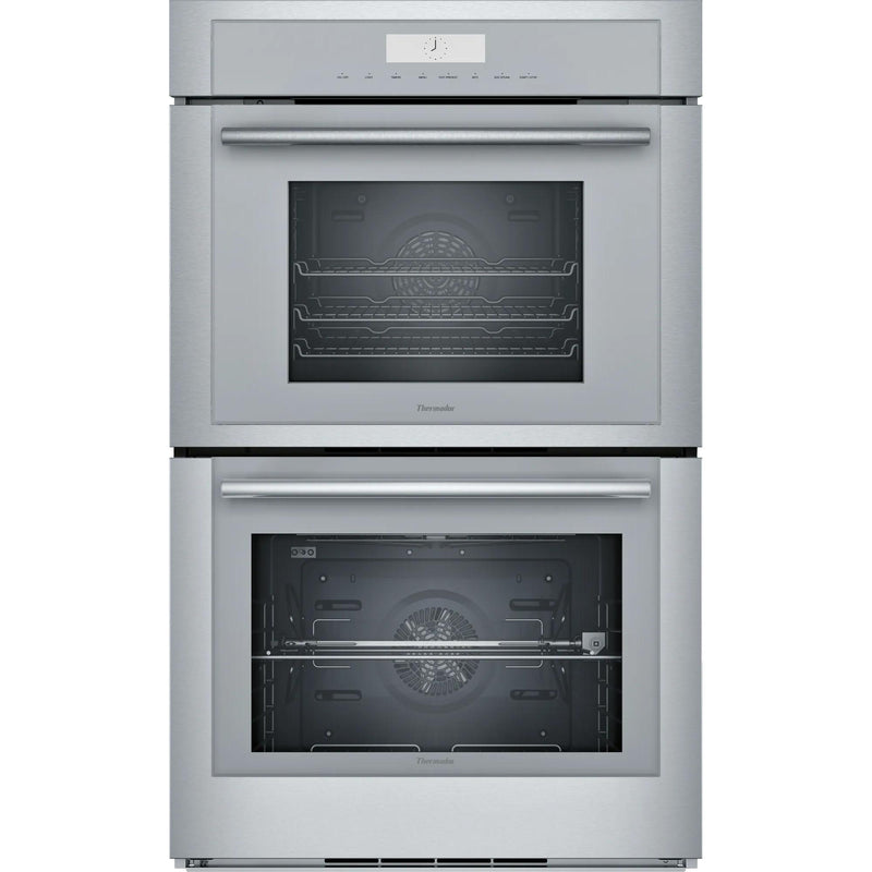 Thermador 30-inch, 7.3 cu. ft. Built-in Double Wall Oven with Steam Convection MEDS302BS IMAGE 1