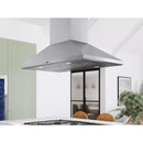  Zephyr 48-inch Siena Pro Series Island Hood ZSL-E48DS IMAGE 2