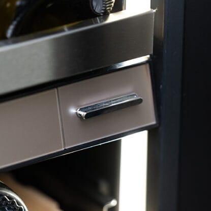  Silhouette Professional 51-Bottle Pro Gen 3 Series Wine Cellar with Two Zones SPRWC052D3SS IMAGE 5