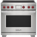 Wolf 36-inch Freestanding Induction Range IR36551/S/P IMAGE 1