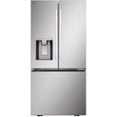 LG 25 cu.ft. 3-Door French Door Refrigerator with Hybrid Handle Design and External Ice and Water Dispenser LF25H6330S IMAGE 1