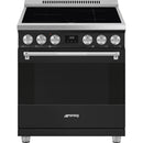 Smeg 30-inch Freestanding Induction Range SPR30UIMAN IMAGE 1