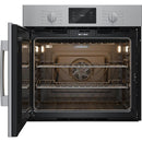 Bosch 30-inch, 4.6 cu. ft. Built-in Single Wall Oven with Convection Technology - Left SideOpening Door HBL5455LUC IMAGE 5