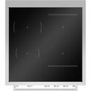Bertazzoni 24-inch Freestanding Induction Range with Convection Technology PRO244IFEMXB IMAGE 3