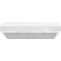  Broan 42-inch Glacier GLA1 Series Under-Cabinet Range Hood GLA1423WW IMAGE 1