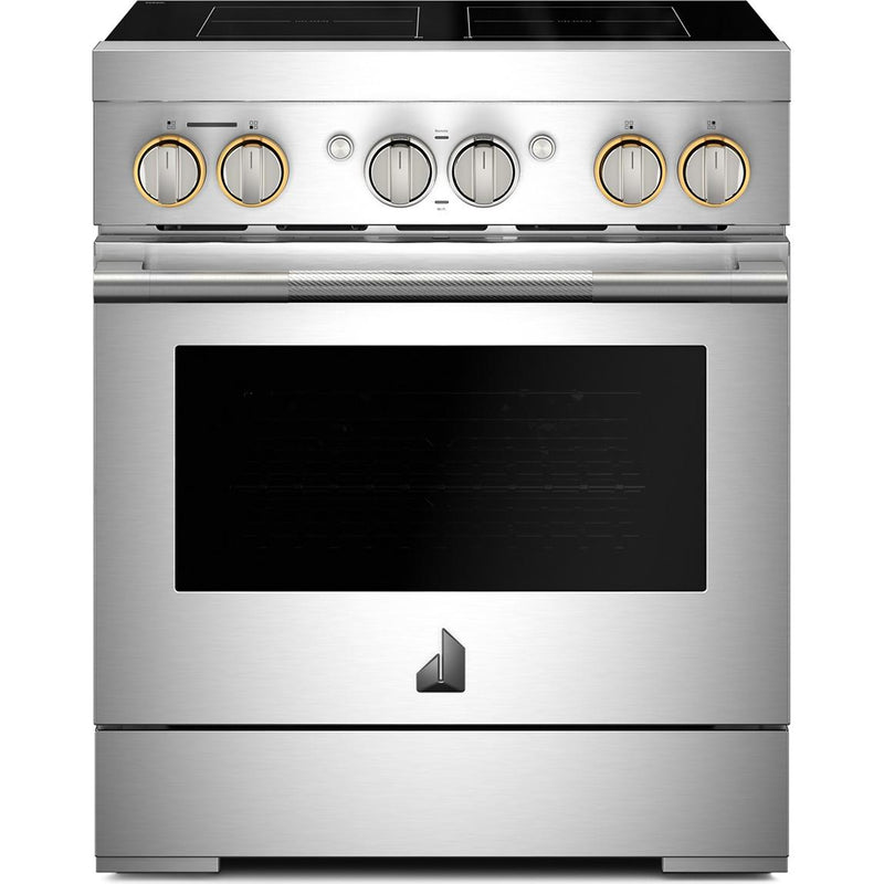 JennAir 30-inch, 4.1 cu. ft. Freestanding Induction Range with Wi-Fi JPIFC730RL IMAGE 1