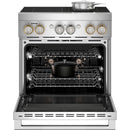  JennAir 30-inch, 4.1 cu. ft. Freestanding Induction Range with Wi-Fi JPIFC730RL IMAGE 5