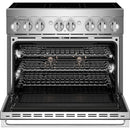  JennAir 36-inch, 5.1 cu. ft. Freestanding Induction Range with Wi-Fi JPIFC736RM IMAGE 2