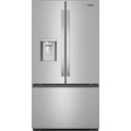 Whirlpool 36-inch, 30 cu. ft. Freestanding French 3-Door Refrigerator with External Water and Ice Dispensing System WRFF3536SZ IMAGE 1
