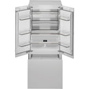 Smeg 19.60 cu. ft. Built-in French 3-Door Refrigerator FD3620UWI IMAGE 1