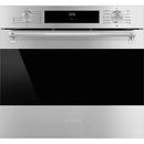Smeg 30-inch, 3.92 cu. ft. Built-in Single Wall Oven with True European Convection SOU3300TX2 IMAGE 1