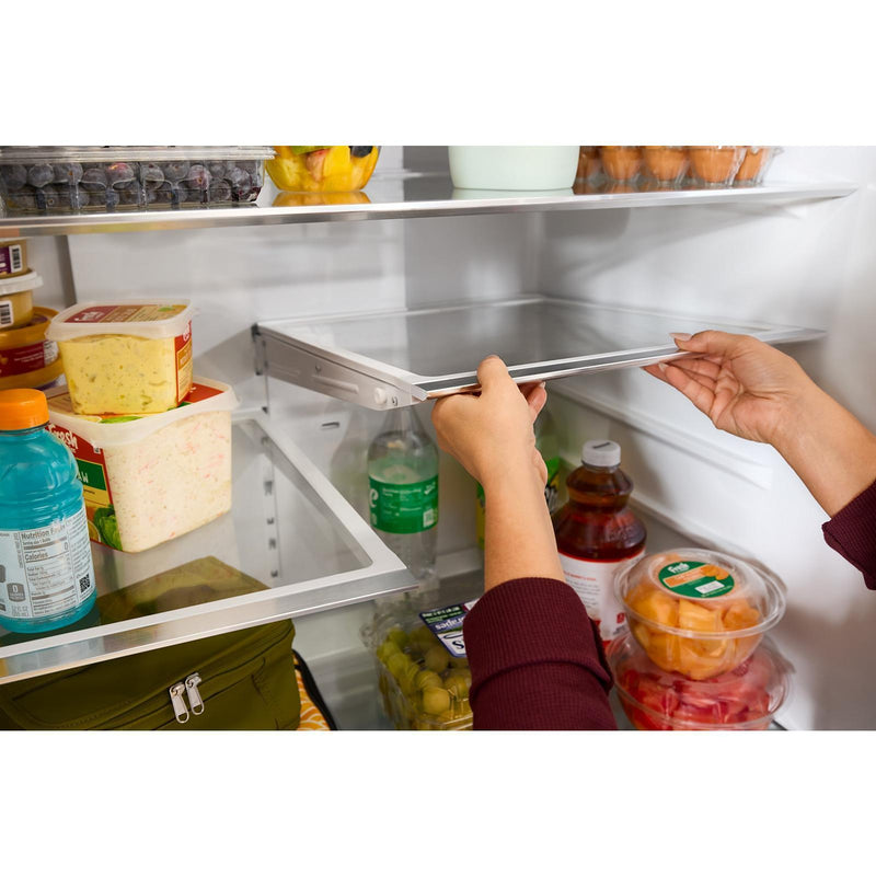 Whirlpool 36-Inch French Door Refrigerator with In-Door Water and Ice Maker WRMF3536SZ IMAGE 13