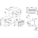  Smeg 30-inch, 1.41 cu. ft. Built-in Single Combi-Microwave Wall Oven SOCU3304MCX IMAGE 2