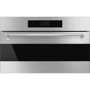  Smeg 30-inch, 2.54 cu. ft. Built-in Single Combi-Steam Wall Oven SOCU3304SCX IMAGE 1