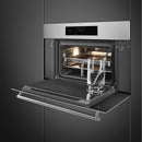  Smeg 30-inch, 2.54 cu. ft. Built-in Single Combi-Steam Wall Oven SOCU3304SCX IMAGE 4