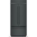  KitchenAid 36-inch, 20.8 cu. ft. Built-in French 3-Door Refrigerator KBFN536SJP IMAGE 1