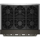  KitchenAid 36-inch, 5.1 cu. ft. Freestanding Commercial-Style Dual-Fuel Range with Even-Heat™ True Convection KFDS936SBE IMAGE 6