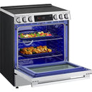 LG 6.3 cu. ft. Smart Induction Slide-In Range with ProBake Convection® and InstaView® LSIL6336XE IMAGE 6