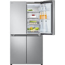 LG 36-inch French 4-Door Counter-Depth Refrigerator with Ice Maker LF24C8200S IMAGE 3