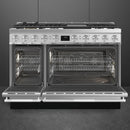  Smeg 48-inch Freestanding Dual-Fuel Range True Convection Technology SPR48UGMX IMAGE 2