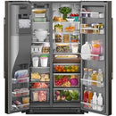  KitchenAid 36-inch, 20.8 cu. ft. Counter-Depth, Side-by-Side Refrigerator with Ice and Water Dispenser KRSC536RJP IMAGE 2