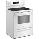  Whirlpool 30-inch Electric Range with Air Cooking Technology YWFES5730SW IMAGE 5