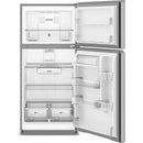  Whirlpool Freestanding Top Freezer Refrigerator WRTX5419SZ IMAGE 2