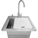  Coyote 21-inch Outdoor Sink with Faucet, Drain & Soap Dispenser C3SINKF21 IMAGE 3