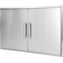  Coyote 36-inch Outdoor Kitchen Double Access Doors C3-DA2436 IMAGE 4