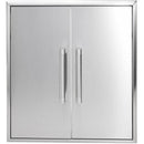  Coyote 26-inch Outdoor Kitchen Double Access Doors C3-DA2426 IMAGE 1