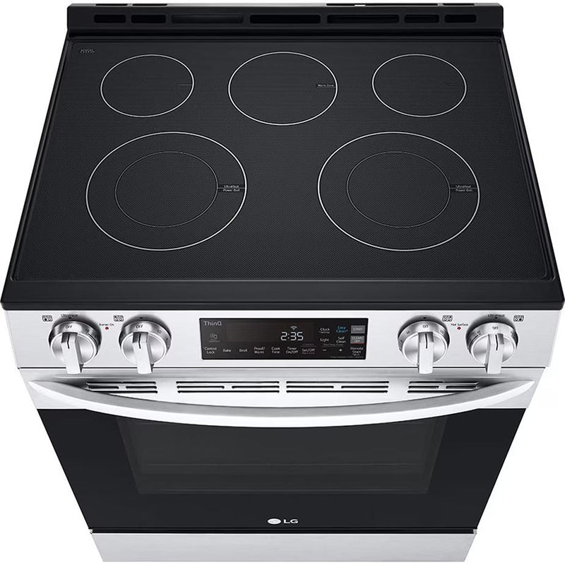  LG 30-inch Slide-in Smart Electric Range with Wi-Fi LSEL6331XE IMAGE 11