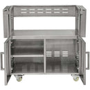  Coyote Stainless Steel Charcoal Grill Cart C3CH36CT IMAGE 2