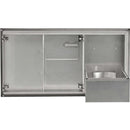  Coyote 45" Double Access Doors With Roll Out Trash C3-CDPOD IMAGE 2