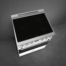  Smeg 30-inch Freestanding Induction Range SPR30UIMMW IMAGE 5