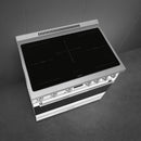  Smeg 36-inch Freestanding Induction Range SPR36UIMMW IMAGE 5