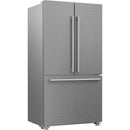  Blomberg 36-inch, 19.8 cu. ft. Counter-Depth French 3-Door Refrigerator with Interior Water Dispenser BRFD2230XSS2 IMAGE 3