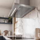  Falmec 36-inch Vulcano Plus Wall-Mount Range Hood FPVUX36W6SS-R1 IMAGE 3