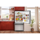  KitchenAid 30-inch, 18.7 cu. ft. Freestanding Bottom Freezer Refrigerator with Full-Width Pantry Drawer KRBR130SPS IMAGE 5