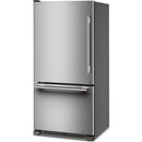  KitchenAid 33-inch, 22 cu. ft. Freestanding Bottom Freezer Refrigerator KRBL133SPS IMAGE 6