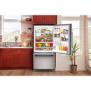  KitchenAid 33-inch, 22.1 cu. ft. Freestanding Bottom Freezer Refrigerator with Full-Width Pantry Drawer KRBR133SPS IMAGE 8