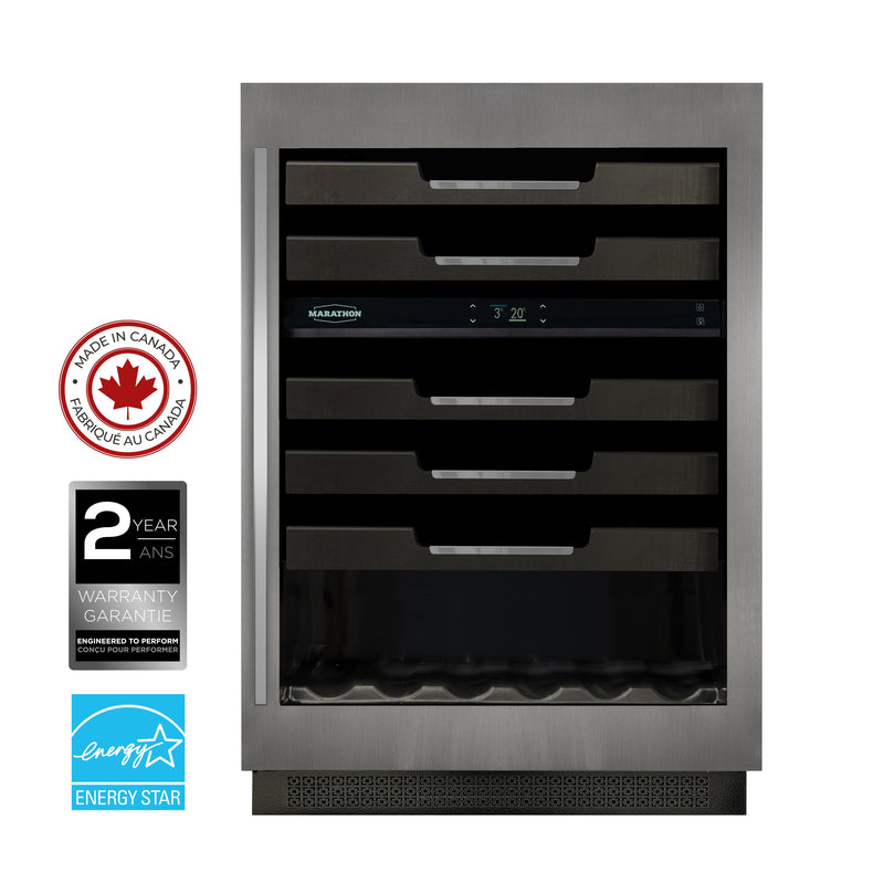 Marathon 52-Bottle True North Collection - Brome Missisqoui Wine Cooler M4-D200SS IMAGE 3