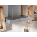  Zephyr 36-inch Como Chimney Wall Hood ZCO-E36AS IMAGE 3