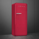  Smeg 24-inch, 9.53 cu. ft. Top Freezer Refrigerator with Multiflow System FAB28URDRB3 IMAGE 3